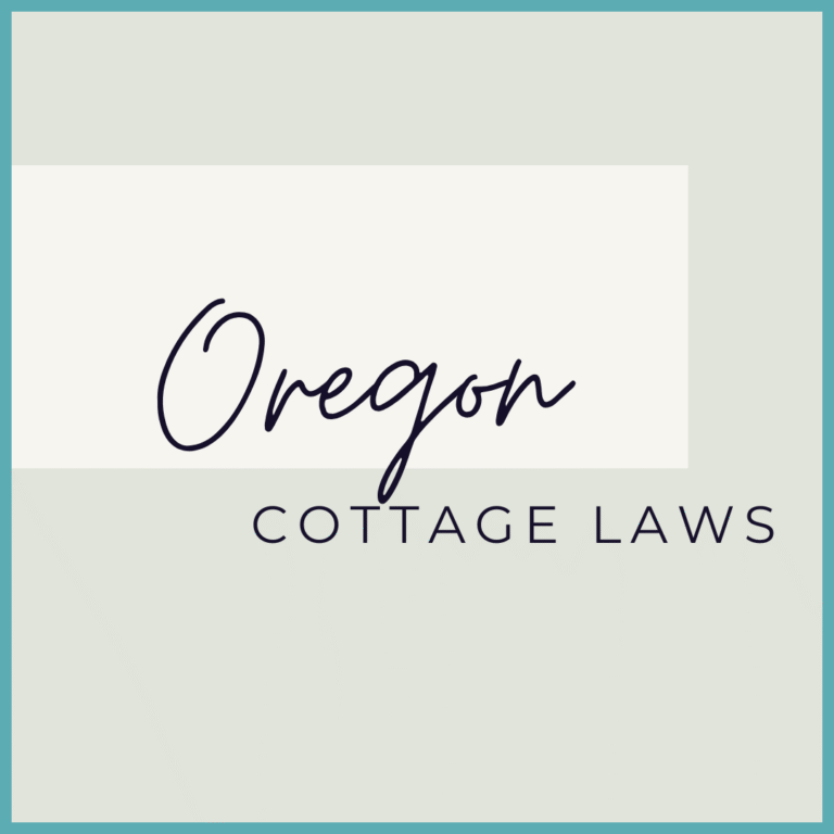 Oregon Cottage Laws