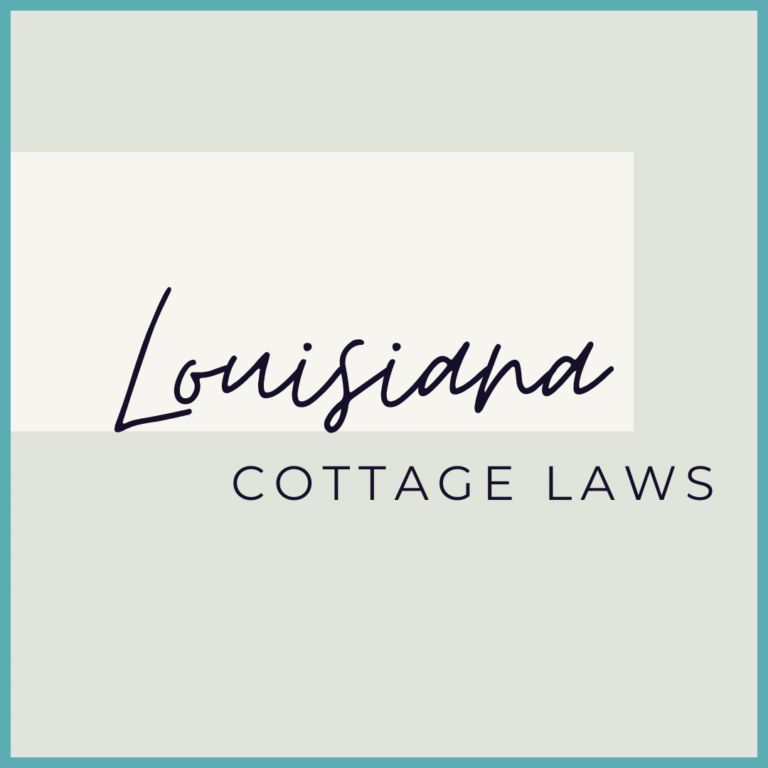 Louisiana Cottage Laws
