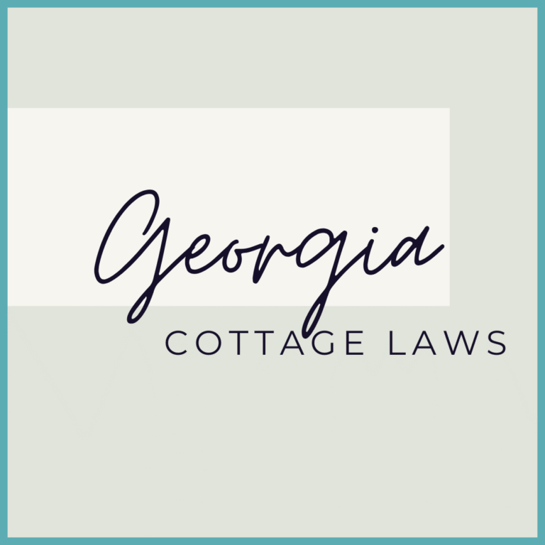 Georgia Cottage Laws