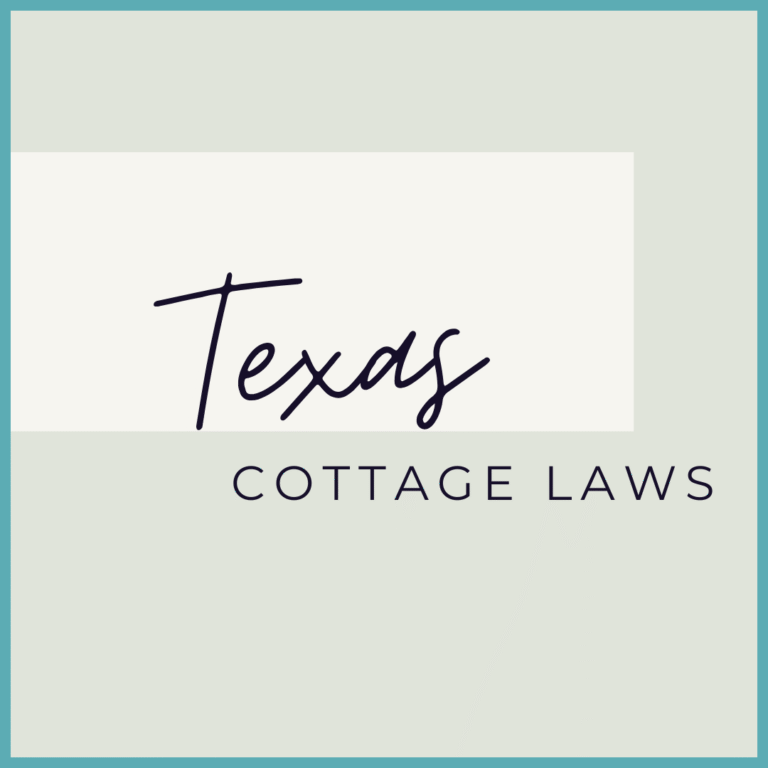 Texas Cottage Laws