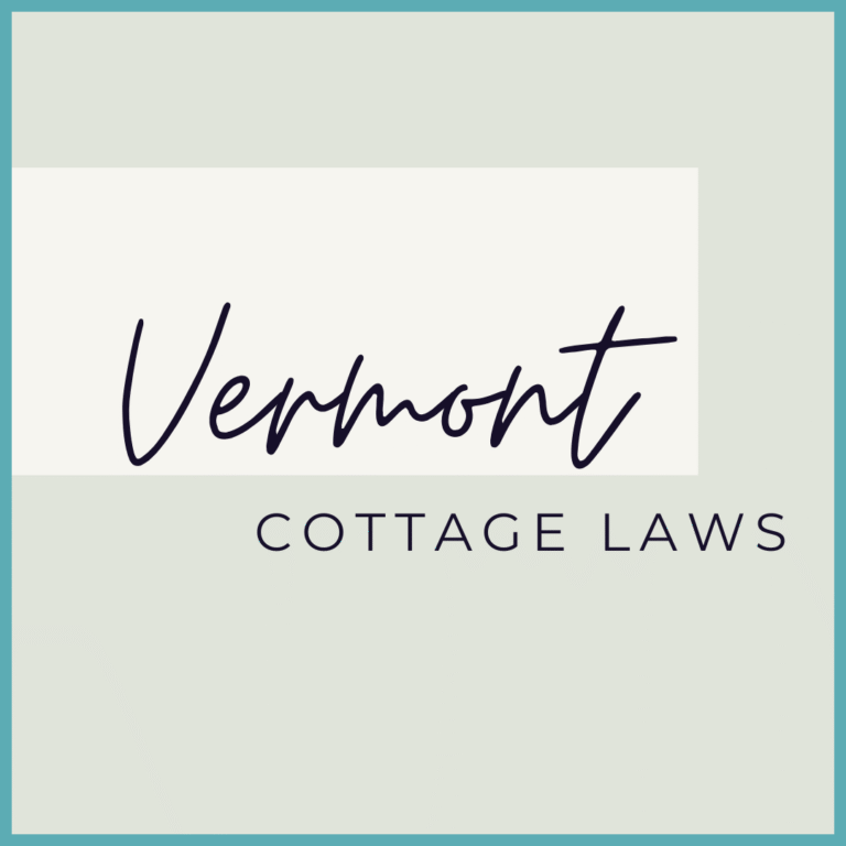 Vermont Cottage Laws